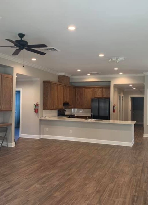 Interior photo of G.B. Cooley Group Home