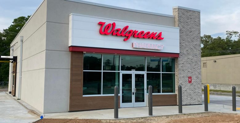 Exterior photo of Walgreens Pine Bluff