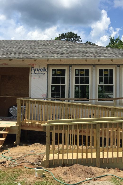 Exterior photo of Bienville Parish Library addition