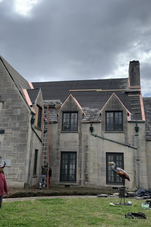 Exterior photo of Masur Museum renovation