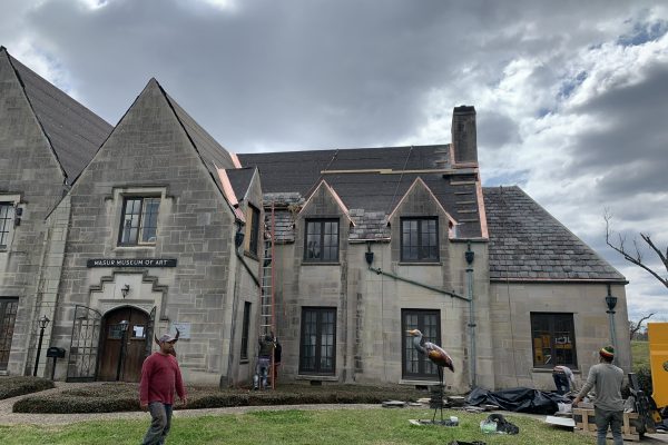 Exterior photo of Masur Museum renovation