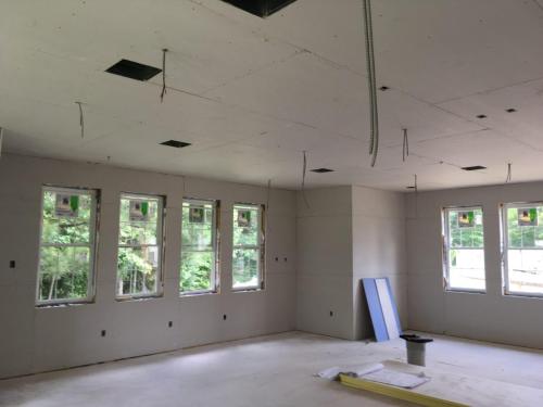 Interior photo of Bienville Parish Library addition