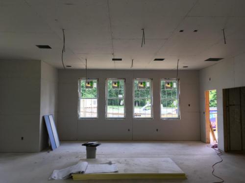 Interior photo of Bienville Parish Library addition