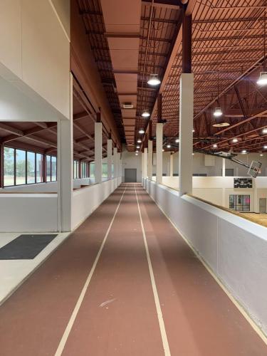 Interior photo of ULM Intramural Center project