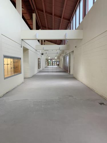 Interior photo of ULM Intramural Center project