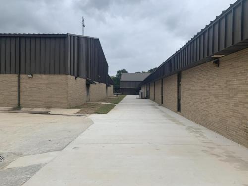 Photo of Mangham Schools driveway and sidewalks construction