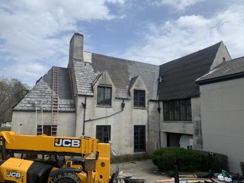 Exterior photo of Masur Museum renovation