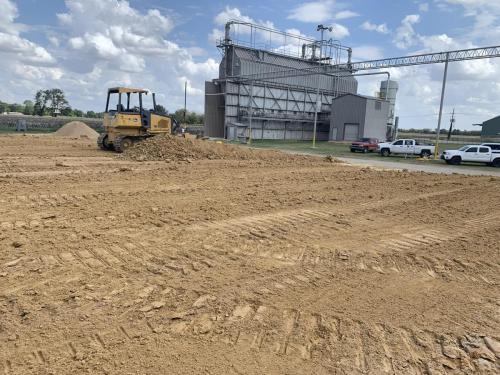 Photo of Kennedy Rice Mill addition construction