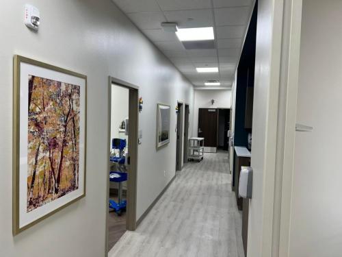 Interior photo of Oschner Community Health Center remodel