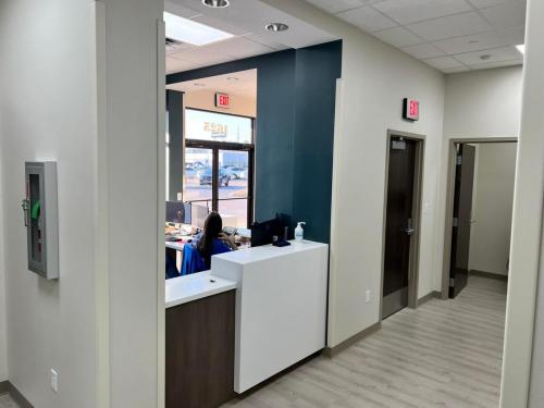 Interior photo of Oschner Community Health Center remodel