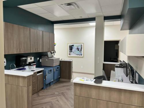 Interior photo of Oschner Community Health Center remodel