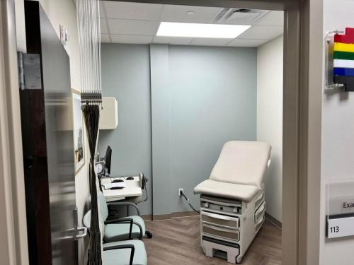 Interior photo of Oschner Community Health Center remodel