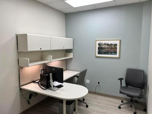 Interior photo of Oschner Community Health Center remodel